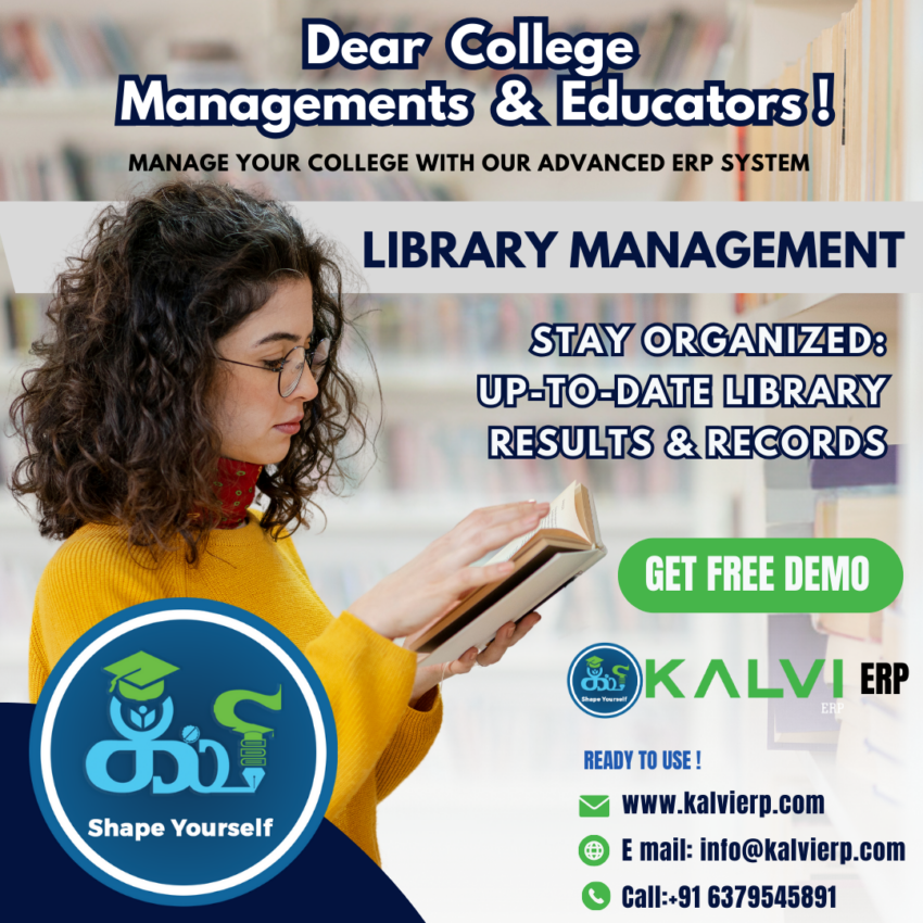 Simplifying College Management with Kalvi ERP: A Guide for Administrators
